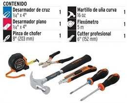 Juego de 6 Herramientas Truper9